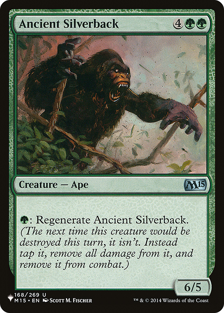 Ancient Silverback [The List] | Eastridge Sports Cards & Games