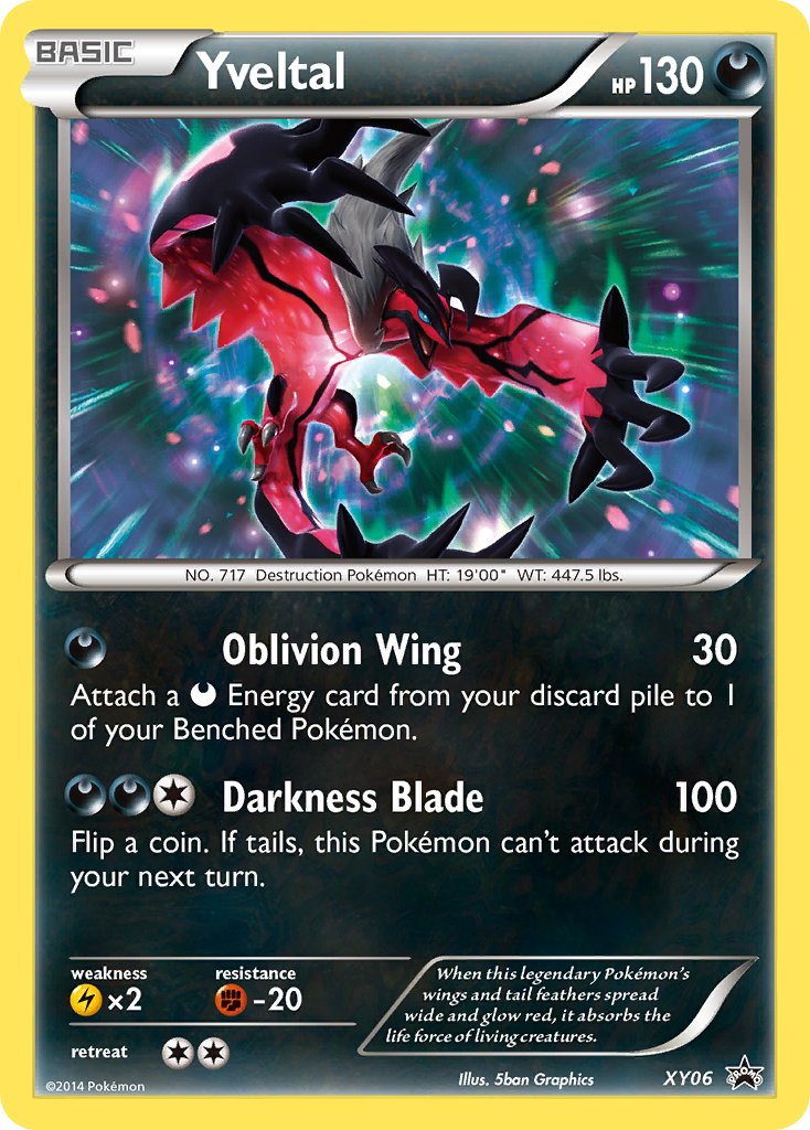 Yveltal (XY06) [XY: Black Star Promos] | Eastridge Sports Cards & Games