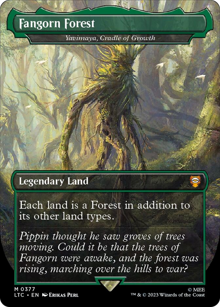 Fangorn Forest - Yavimaya, Cradle of Growth [The Lord of the Rings: Tales of Middle-Earth Commander] | Eastridge Sports Cards & Games