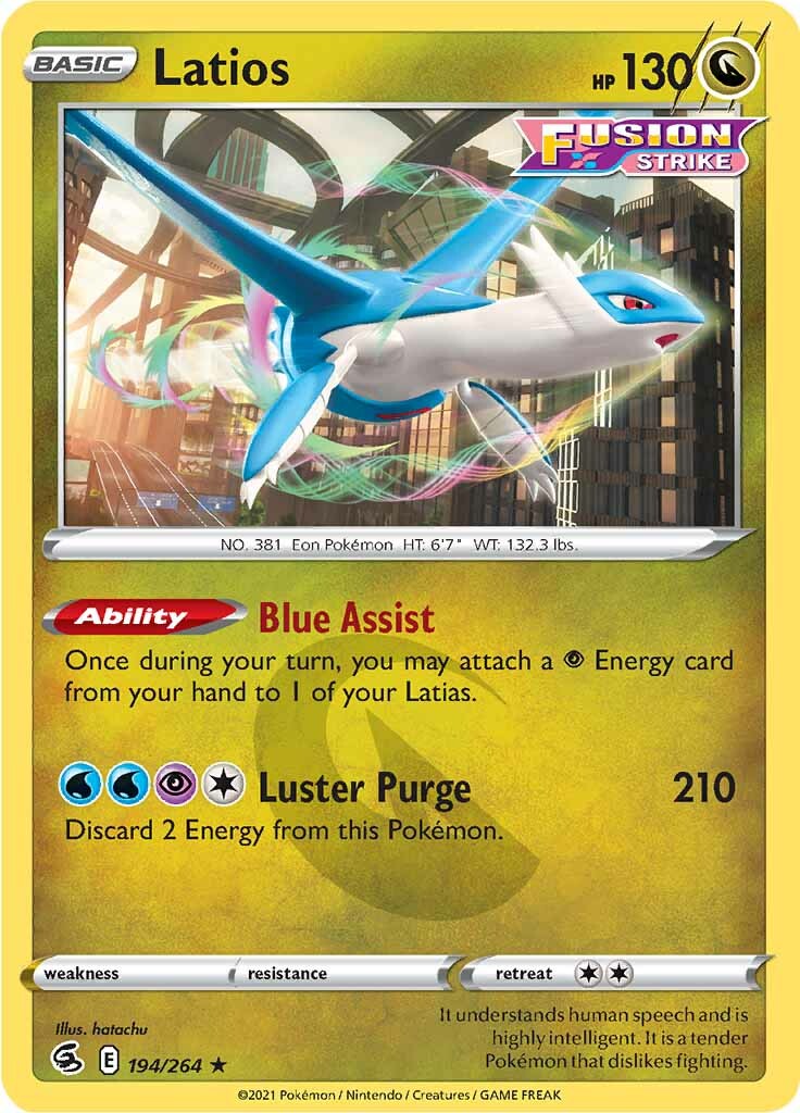 Latios (194/264) [Sword & Shield: Fusion Strike] | Eastridge Sports Cards & Games