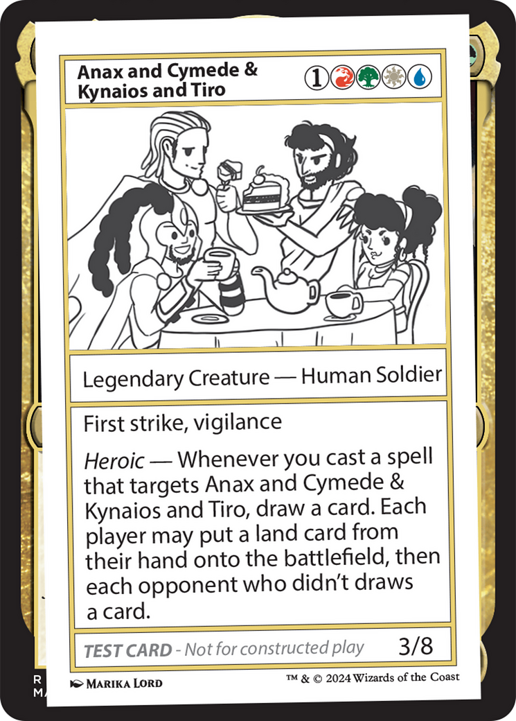 Anax and Cymede & Kynaios and Tiro [Mystery Booster 2 Playtest Cards] | Eastridge Sports Cards & Games