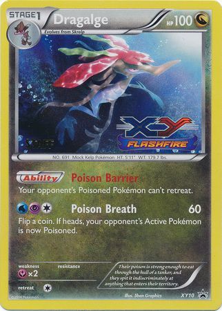 Dragalge (XY10) (Staff) [XY: Black Star Promos] | Eastridge Sports Cards & Games