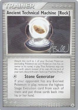 Ancient Technical Machine [Rock] (85/101) (Eeveelutions - Jimmy Ballard) [World Championships 2006] | Eastridge Sports Cards & Games