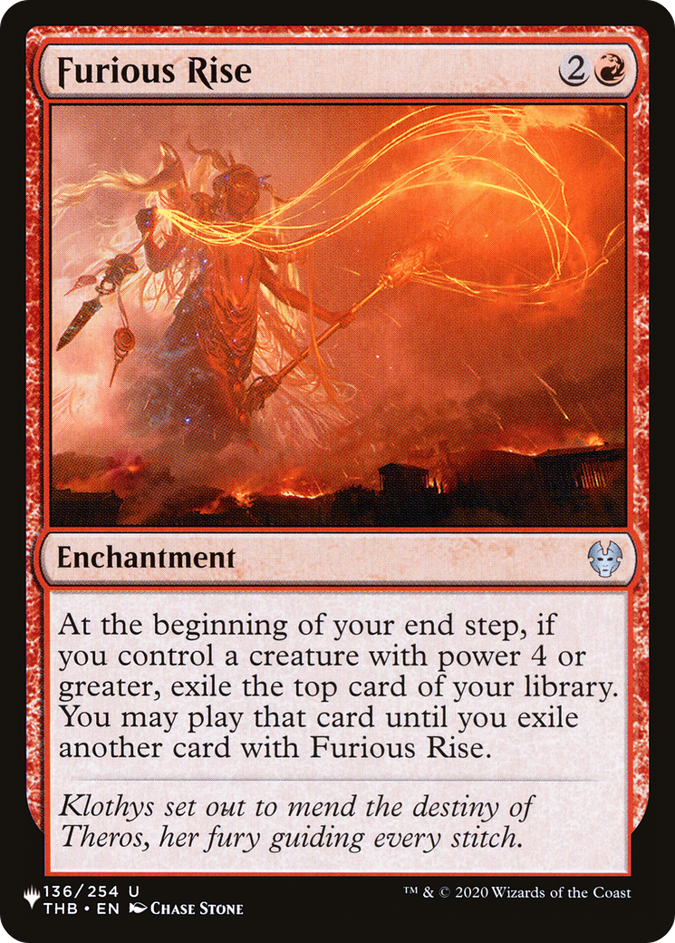 Furious Rise [The List] | Eastridge Sports Cards & Games