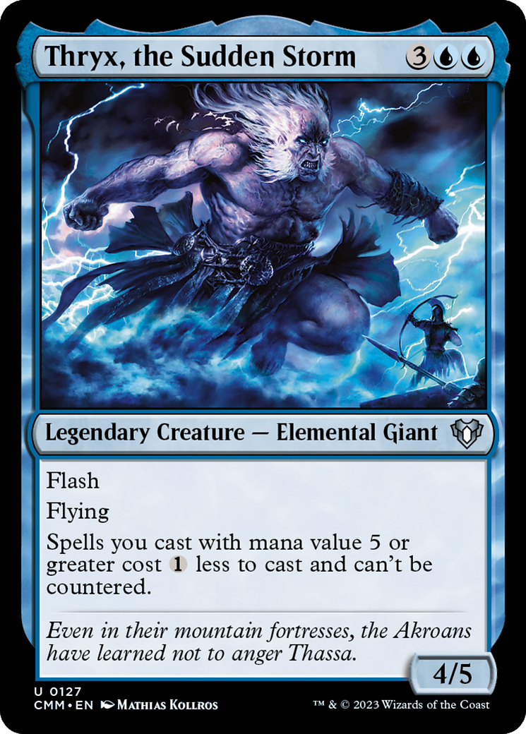 Thryx, the Sudden Storm [Commander Masters] | Eastridge Sports Cards & Games