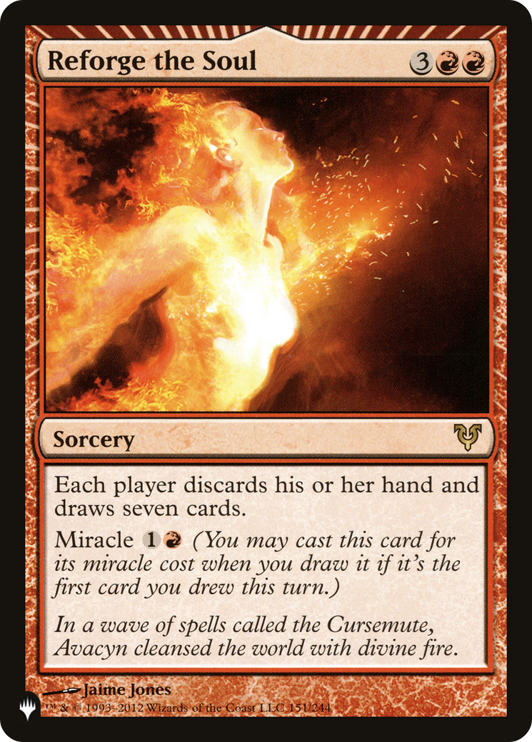 Reforge the Soul [The List] | Eastridge Sports Cards & Games
