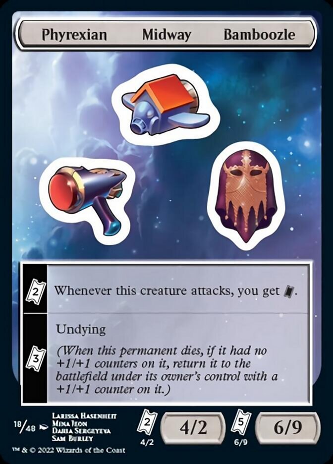 Phyrexian Midway Bamboozle [Unfinity Stickers] | Eastridge Sports Cards & Games