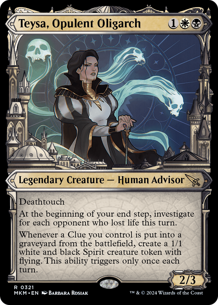 Teysa, Opulent Oligarch (Showcase) (0321) [Murders at Karlov Manor] | Eastridge Sports Cards & Games