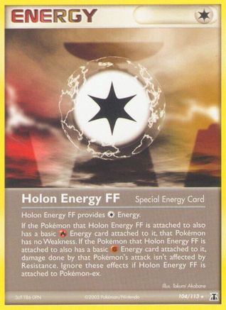 Holon Energy FF (104/113) (Stamped) [EX: Delta Species] | Eastridge Sports Cards & Games