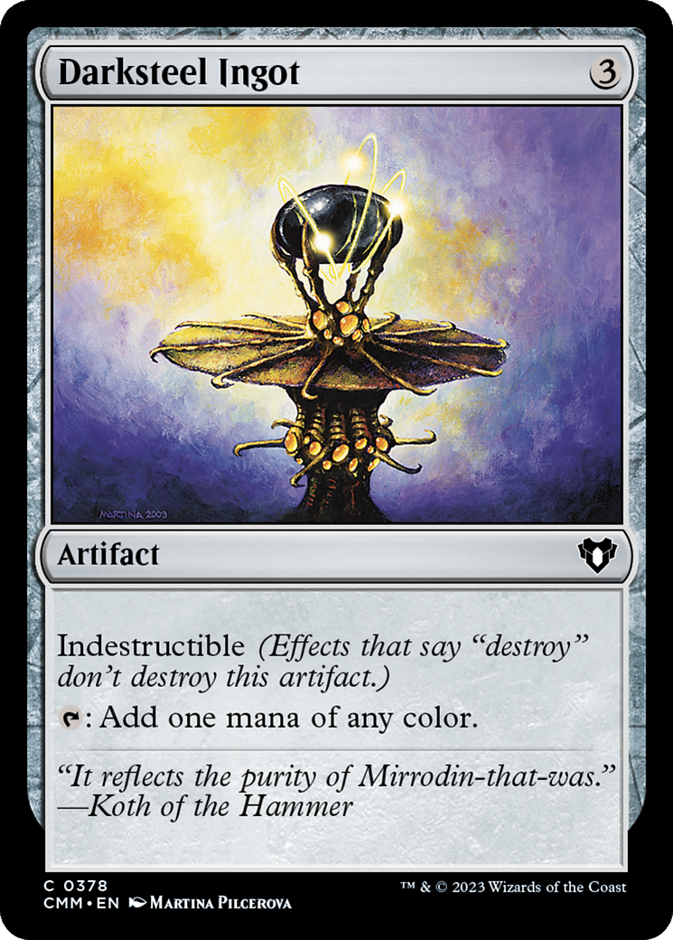 Darksteel Ingot [Commander Masters] | Eastridge Sports Cards & Games