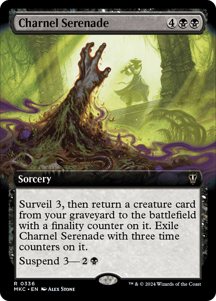 Charnel Serenade (Extended Art) [Murders at Karlov Manor Commander] | Eastridge Sports Cards & Games