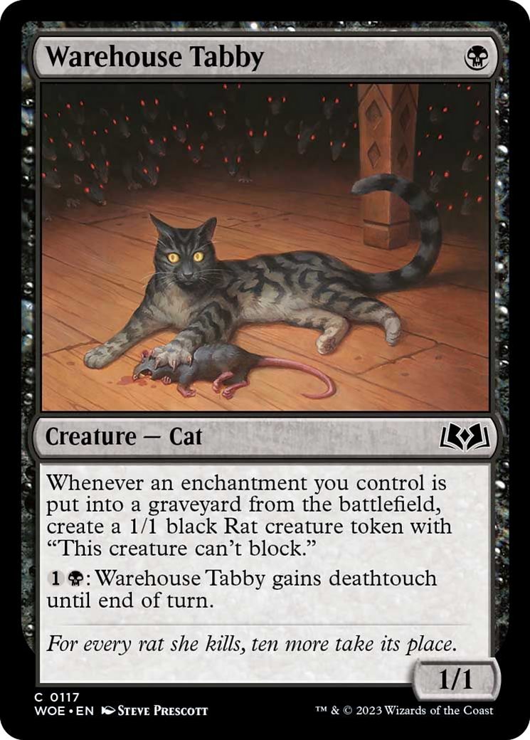 Warehouse Tabby [Wilds of Eldraine] | Eastridge Sports Cards & Games