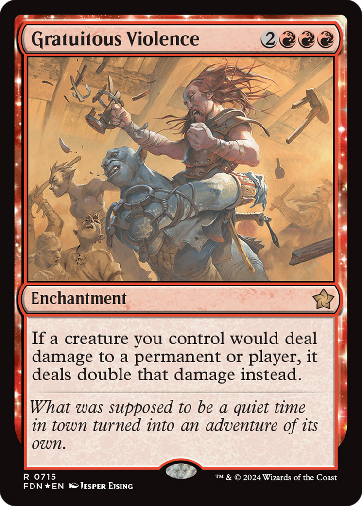 Gratuitous Violence [Foundations] | Eastridge Sports Cards & Games