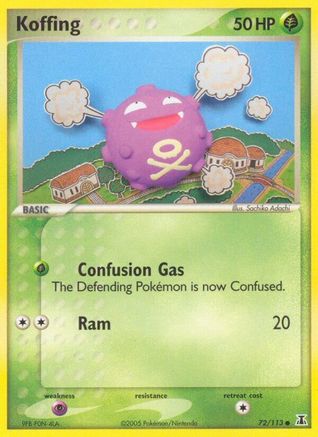 Koffing (72/113) (Stamped) [EX: Delta Species] | Eastridge Sports Cards & Games