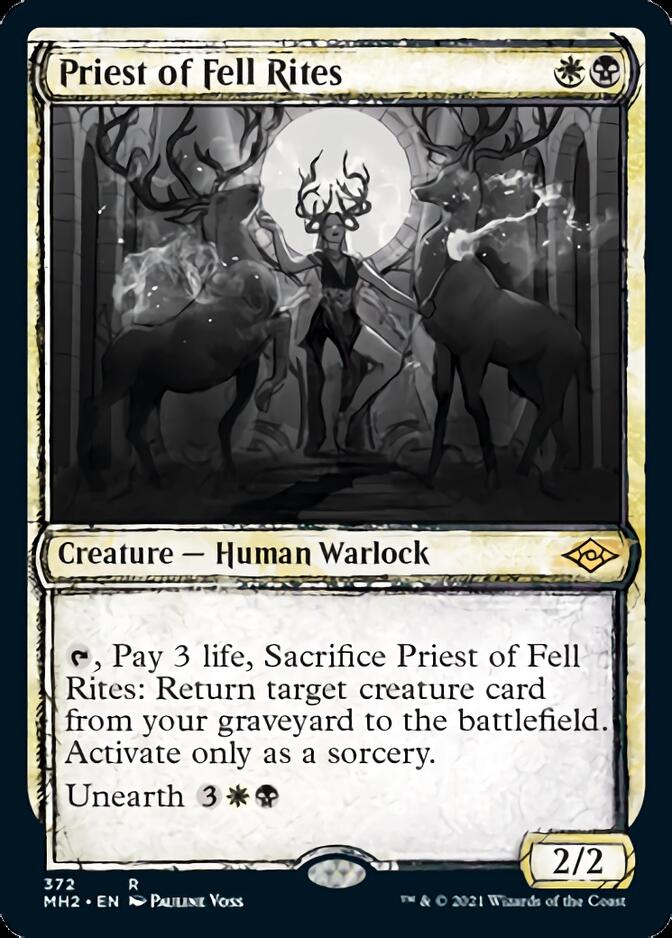 Priest of Fell Rites (Sketch) [Modern Horizons 2] | Eastridge Sports Cards & Games