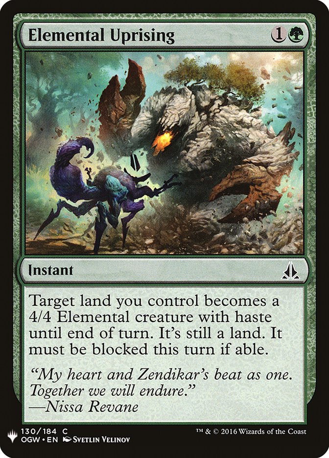 Elemental Uprising [Mystery Booster] | Eastridge Sports Cards & Games