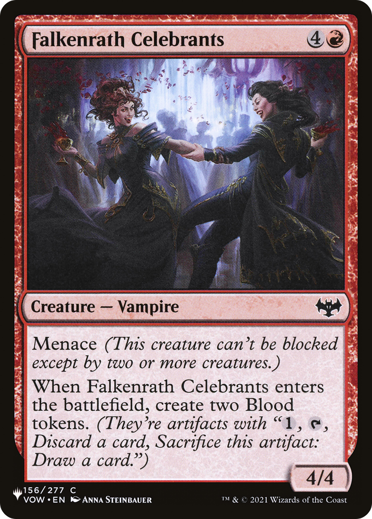 Falkenrath Celebrants [The List] | Eastridge Sports Cards & Games