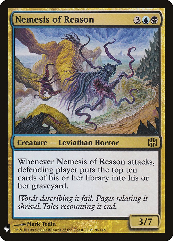 Nemesis of Reason [The List] | Eastridge Sports Cards & Games