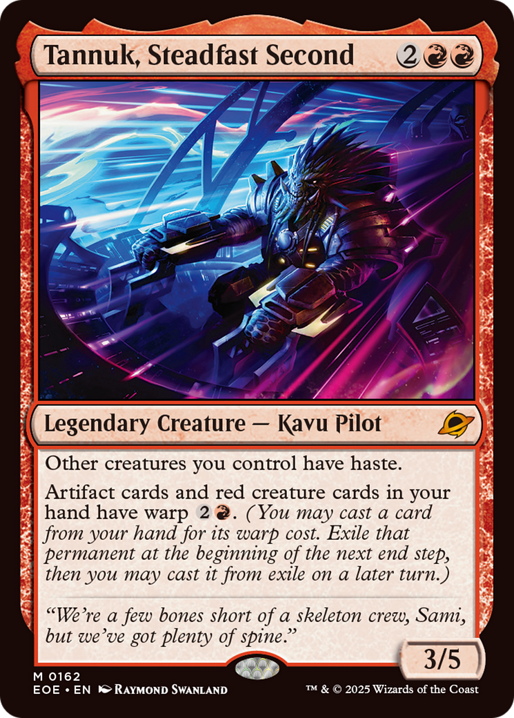 Tannuk, Steadfast Second [Edge of Eternities] | Eastridge Sports Cards & Games