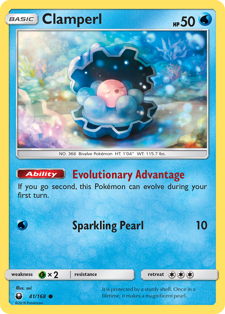Clamperl (41/168) [Sun & Moon: Celestial Storm] | Eastridge Sports Cards & Games