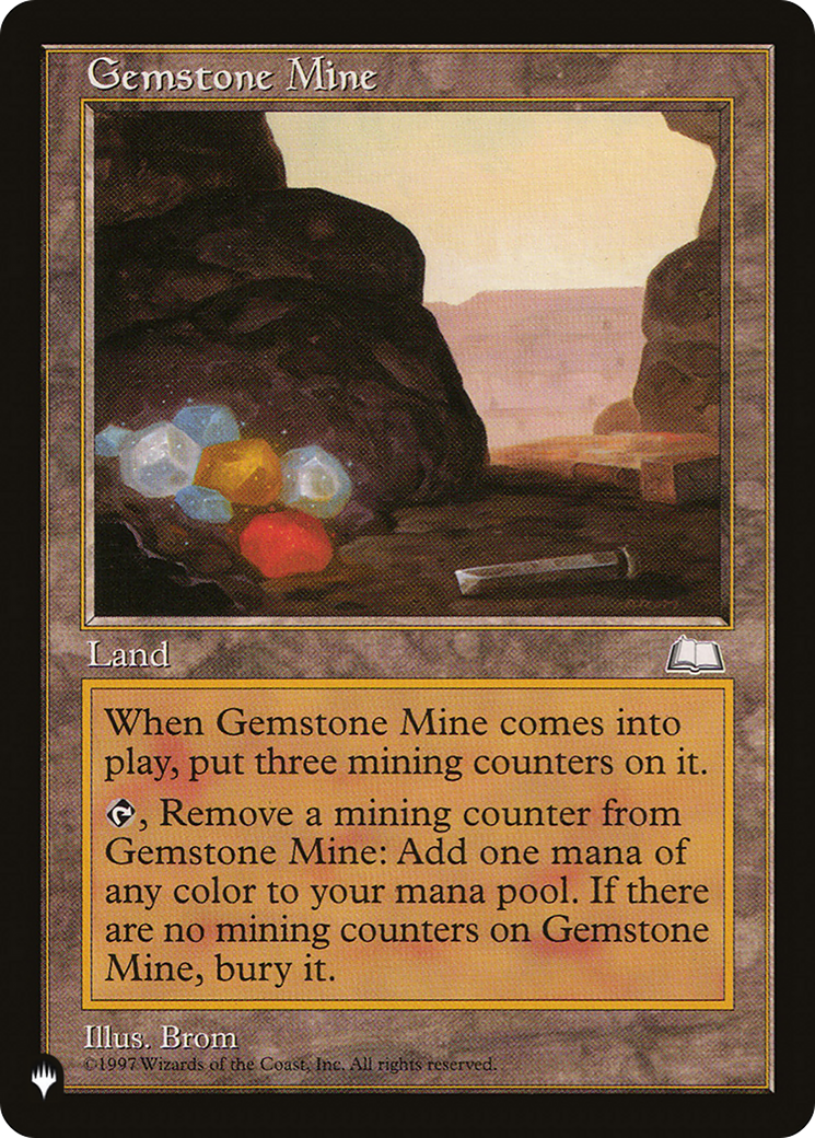 Gemstone Mine (WTH) [The List] | Eastridge Sports Cards & Games