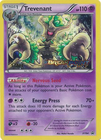 Trevenant (XY94) (Staff) [XY: Black Star Promos] | Eastridge Sports Cards & Games