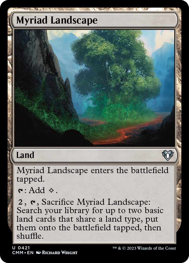 Myriad Landscape [Commander Masters] | Eastridge Sports Cards & Games