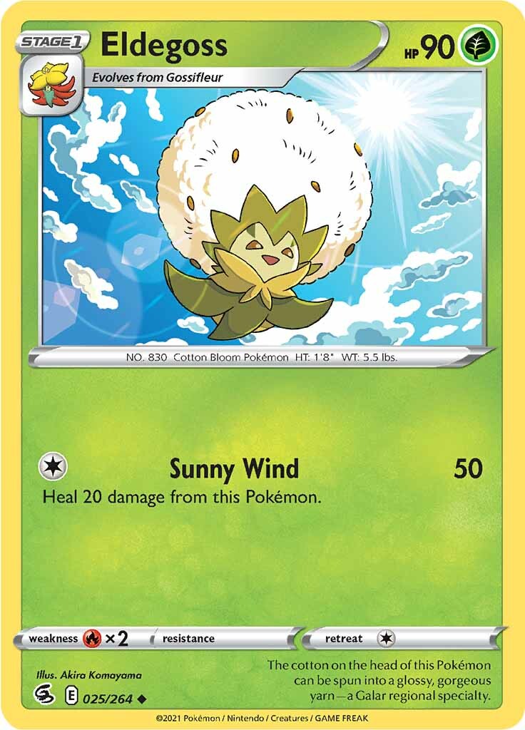 Eldegoss (025/264) [Sword & Shield: Fusion Strike] | Eastridge Sports Cards & Games