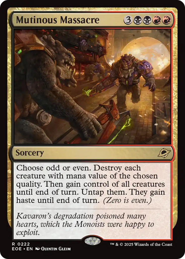 Mutinous Massacre [Edge of Eternities] | Eastridge Sports Cards & Games