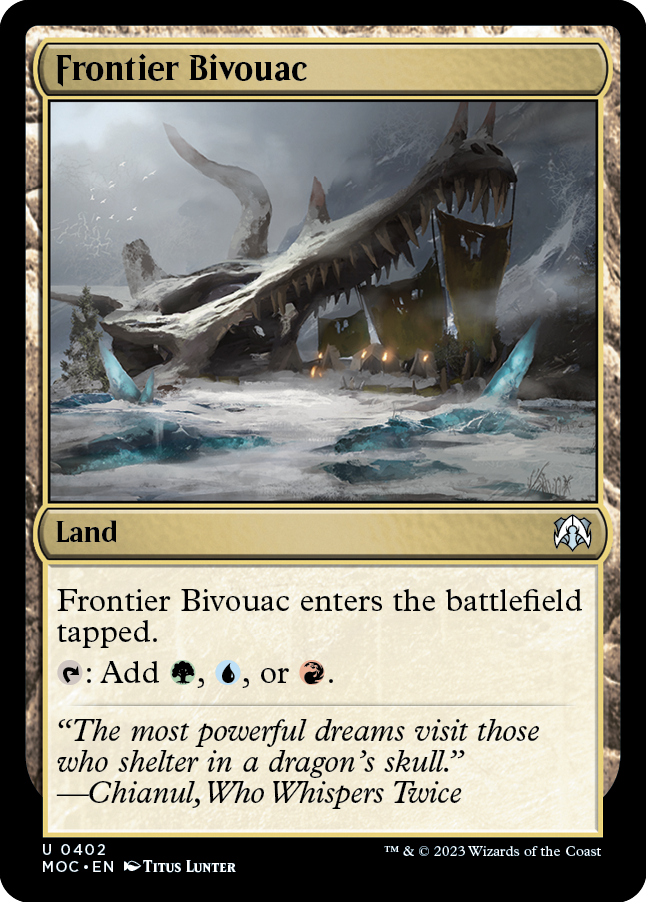 Frontier Bivouac [March of the Machine Commander] | Eastridge Sports Cards & Games