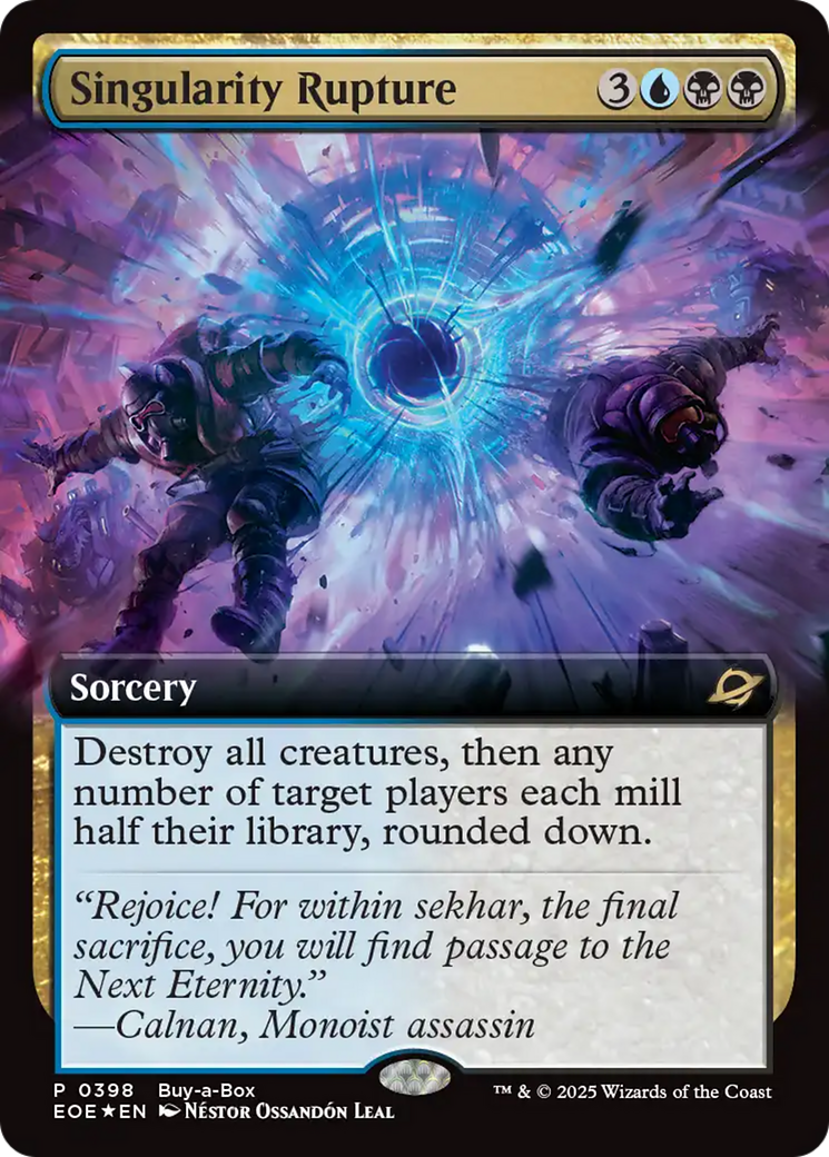 Singularity Rupture [Edge of Eternities Promo Pack] | Eastridge Sports Cards & Games