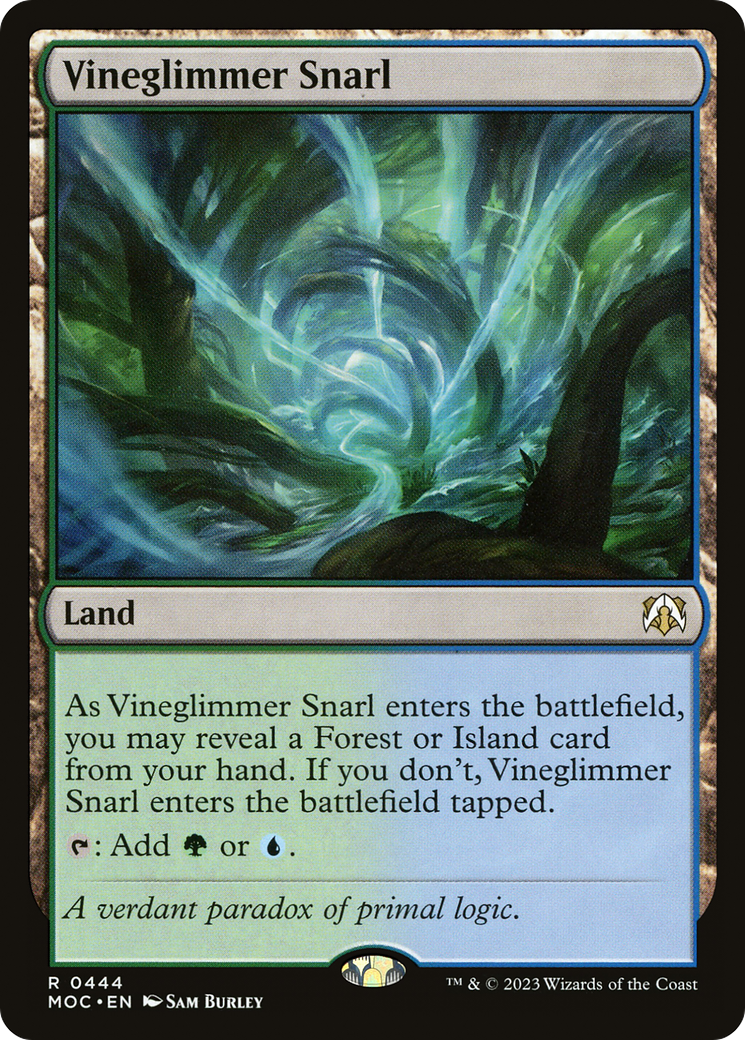 Vineglimmer Snarl [March of the Machine Commander] | Eastridge Sports Cards & Games