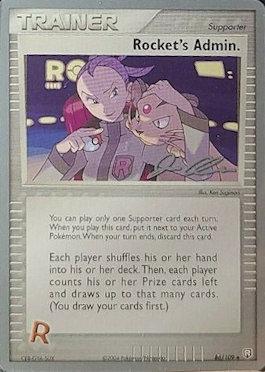 Rocket's Admin. (86/109) (Mewtrick - Jason Klaczynski) [World Championships 2006] | Eastridge Sports Cards & Games