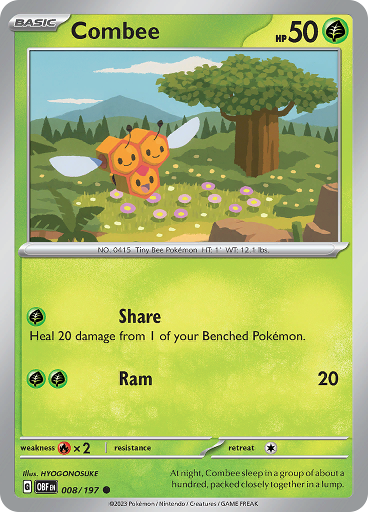 Combee (008/197) [Scarlet & Violet: Obsidian Flames] | Eastridge Sports Cards & Games