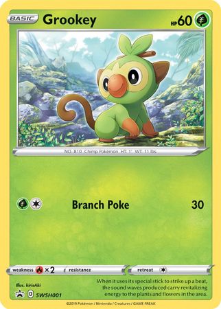 Grookey (SWSH001) [Sword & Shield: Black Star Promos] | Eastridge Sports Cards & Games