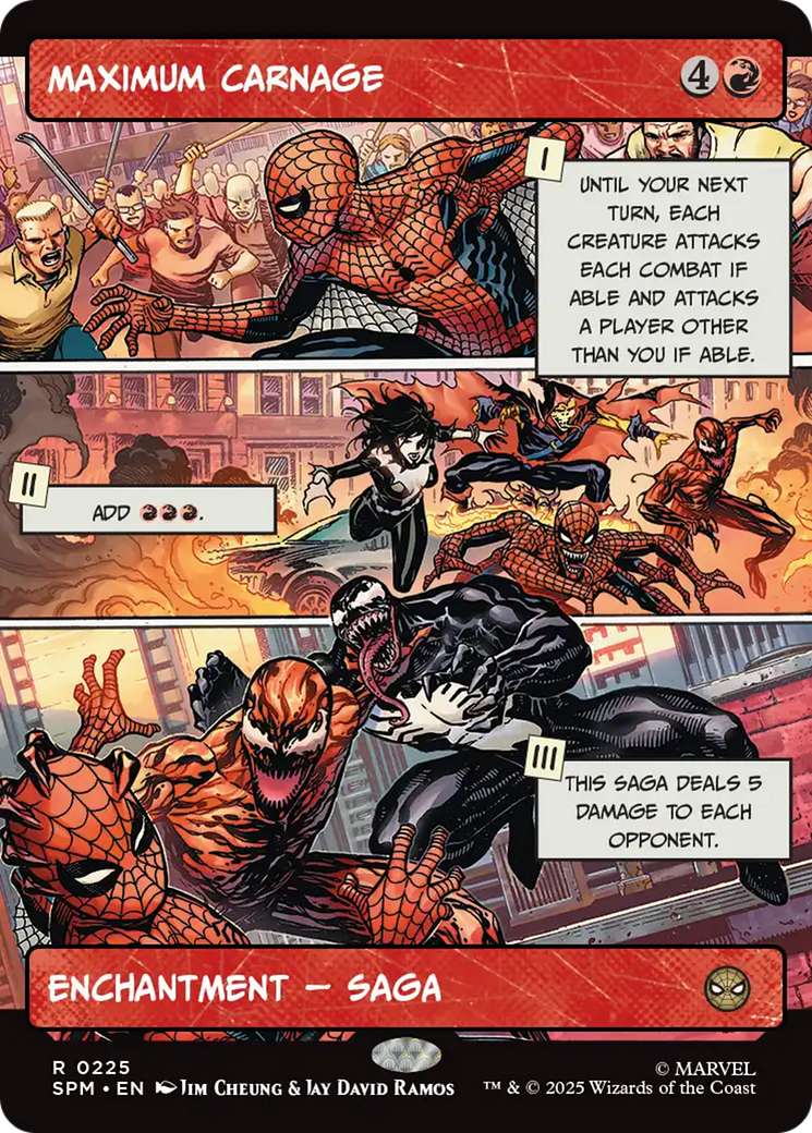 Maximum Carnage (Borderless) [Marvel's Spider-Man] | Eastridge Sports Cards & Games