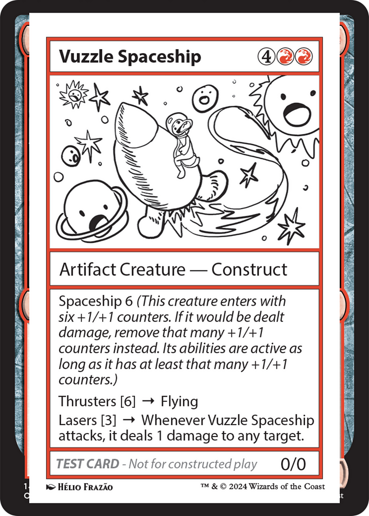 Vuzzle Spaceship [Mystery Booster 2 Playtest Cards] | Eastridge Sports Cards & Games