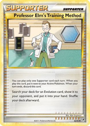 Professor Elm's Training Method (82/95) [HeartGold & SoulSilver: Call of Legends] | Eastridge Sports Cards & Games