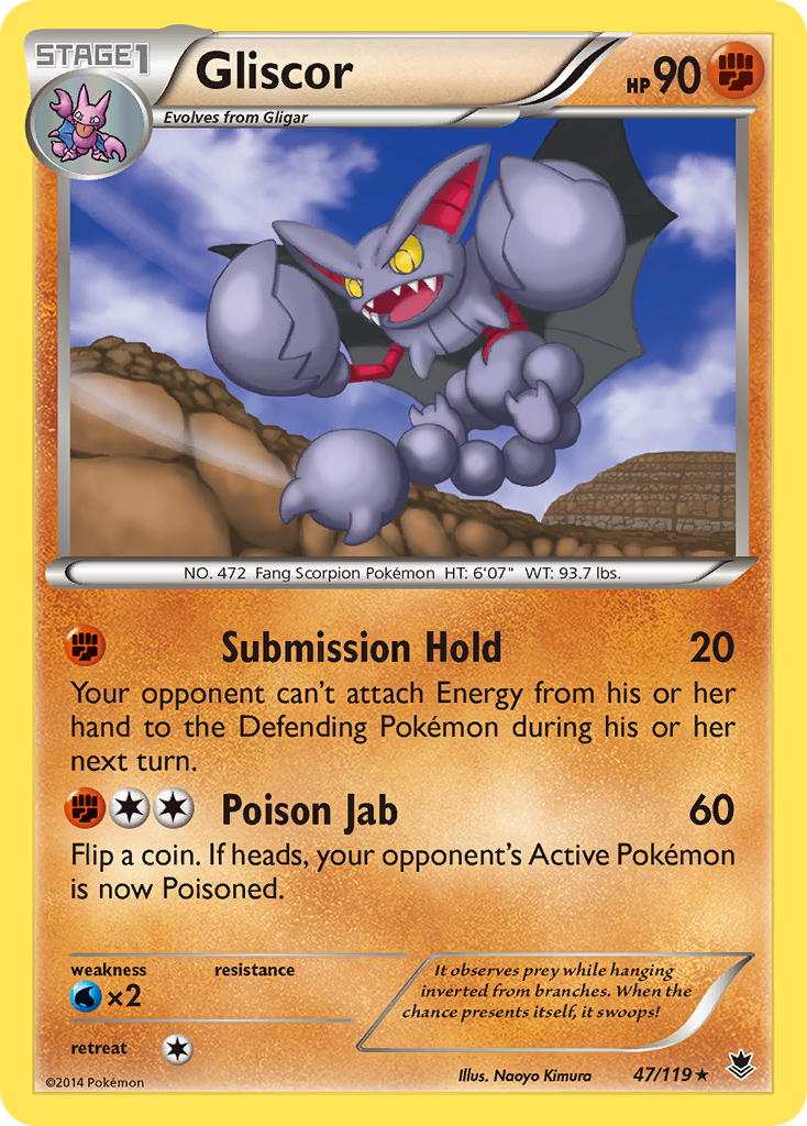 Gliscor (47/119) [XY: Phantom Forces] | Eastridge Sports Cards & Games
