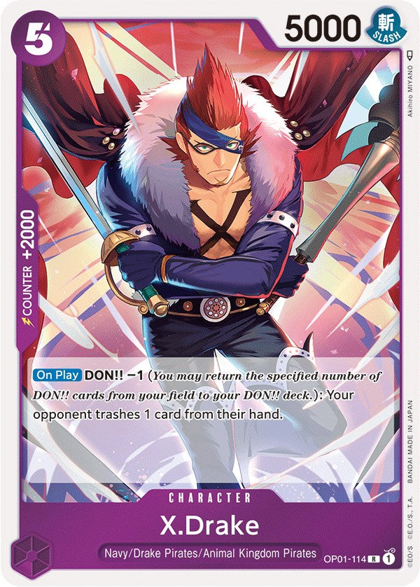 X.Drake [Romance Dawn] | Eastridge Sports Cards & Games