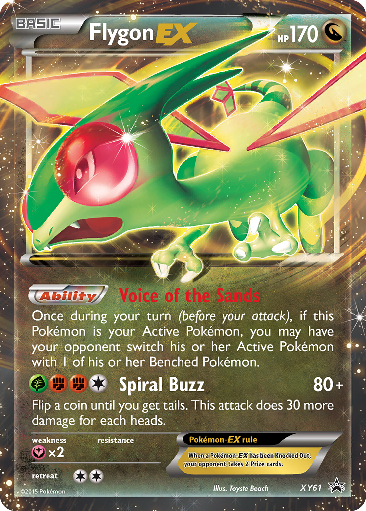 Flygon EX (XY61) [XY: Black Star Promos] | Eastridge Sports Cards & Games