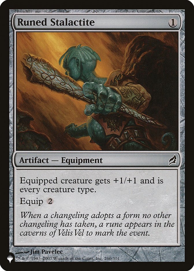 Runed Stalactite [The List] | Eastridge Sports Cards & Games