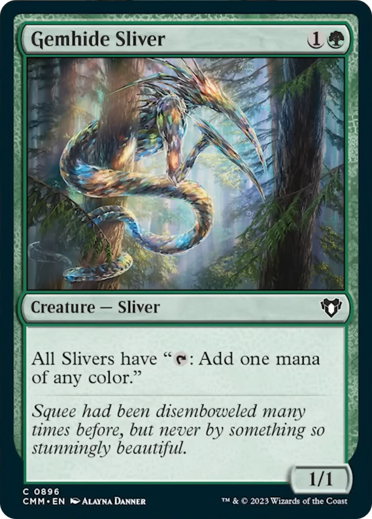 Gemhide Sliver [Commander Masters] | Eastridge Sports Cards & Games
