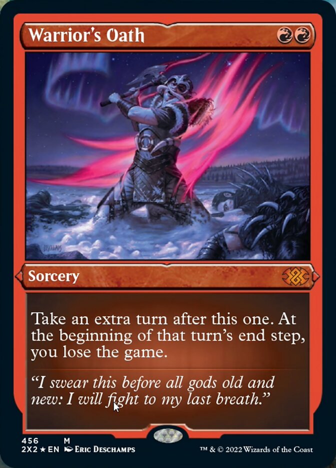 Warrior's Oath (Foil Etched) [Double Masters 2022] | Eastridge Sports Cards & Games