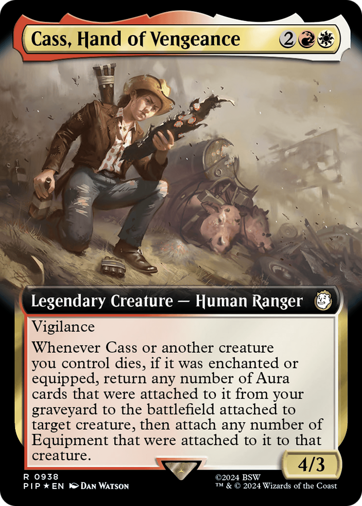 Cass, Hand of Vengeance (Extended Art) (Surge Foil) [Fallout] | Eastridge Sports Cards & Games