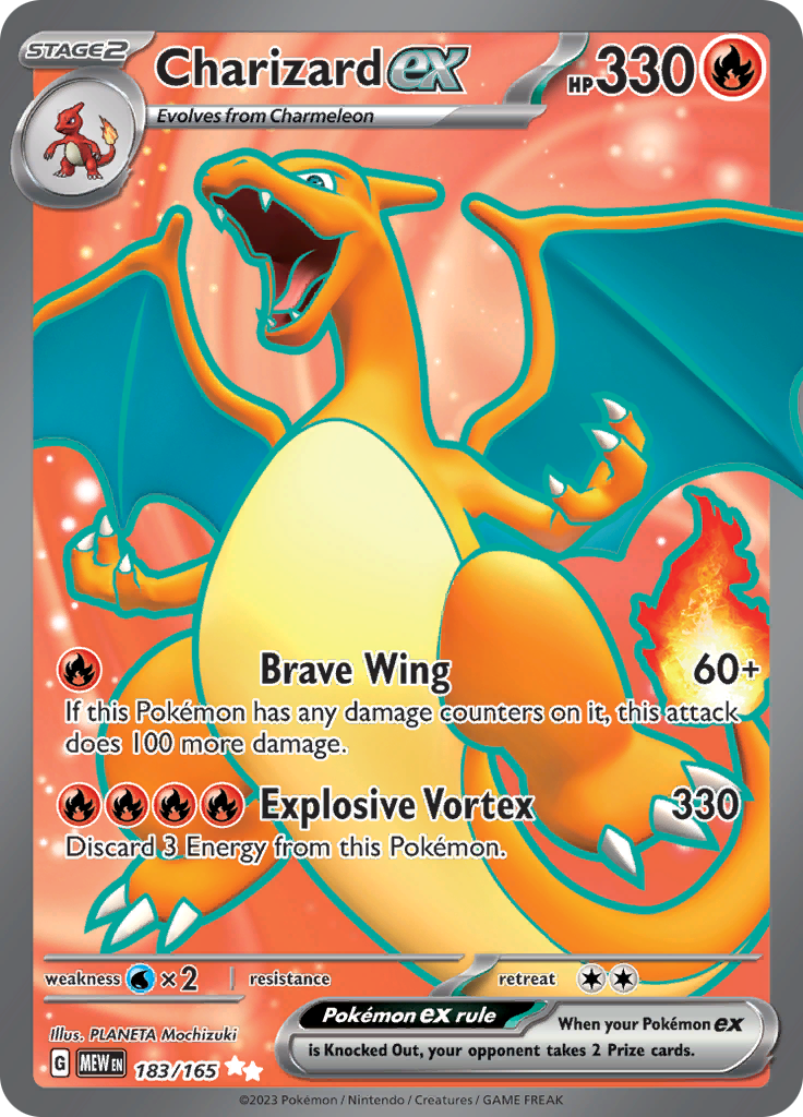 Charizard ex (183/165) [Scarlet & Violet 151] | Eastridge Sports Cards & Games