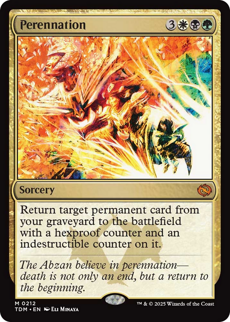 Perennation [Tarkir: Dragonstorm] | Eastridge Sports Cards & Games