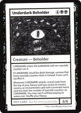 Underdark Beholder (2021 Edition) [Mystery Booster Playtest Cards] | Eastridge Sports Cards & Games