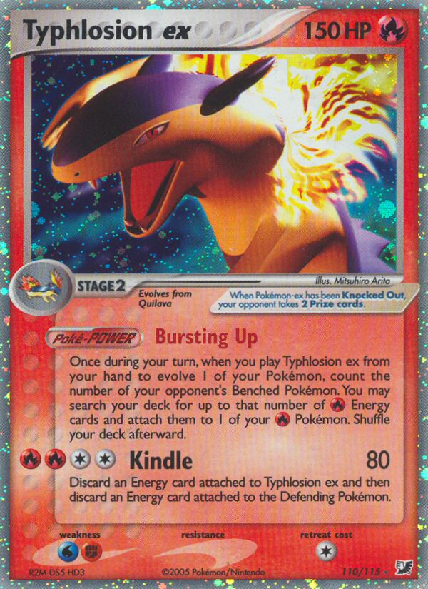 Typhlosion ex (110/115) [EX: Unseen Forces] | Eastridge Sports Cards & Games