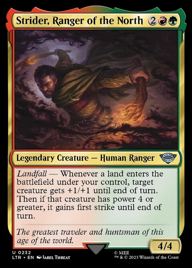 Strider, Ranger of the North [The Lord of the Rings: Tales of Middle-Earth] | Eastridge Sports Cards & Games